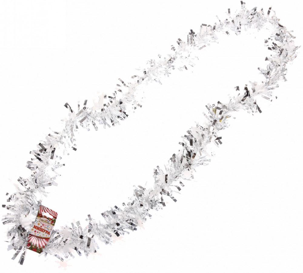 Мишура «Снежинки» | Серпантин