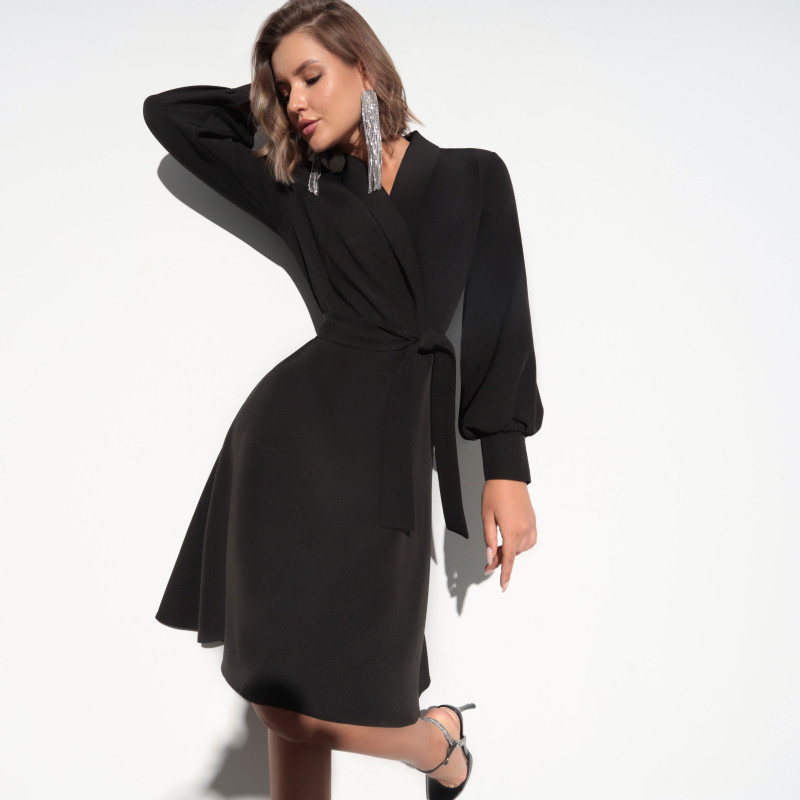 Платье женское «Личная исключительность, шарм, с поясом» | Charutti