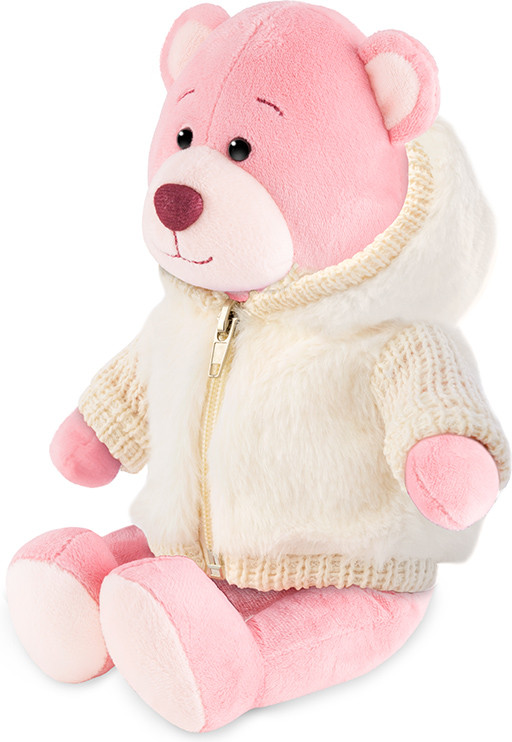 Игрушка мягкая «Мишка Молли в меховом худи»