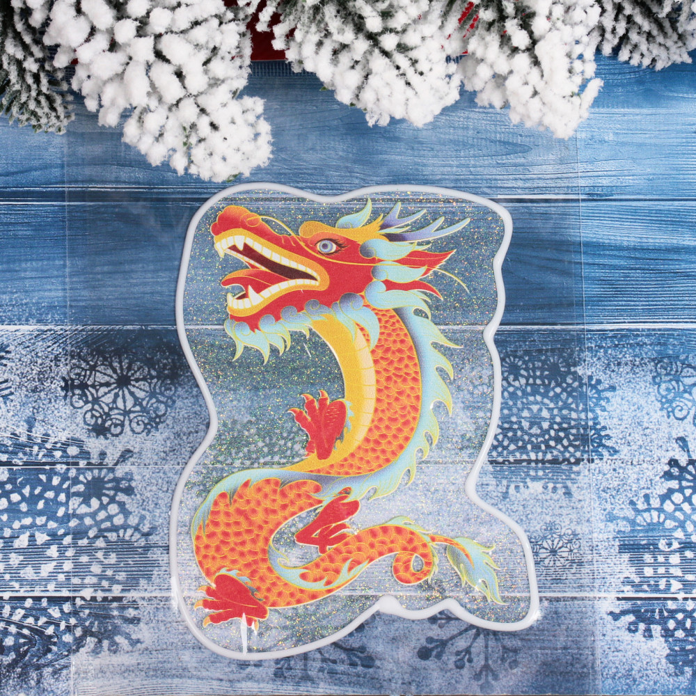 Наклейка «Сильный дракон»