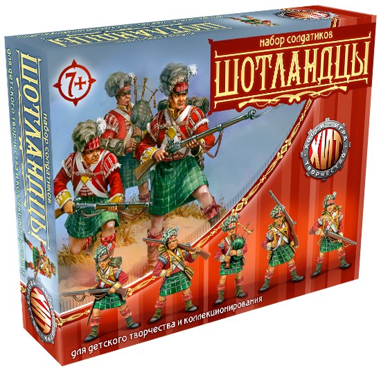 Набор солдатиков "Шотландцы" | Битвы Fantasy | Технолог