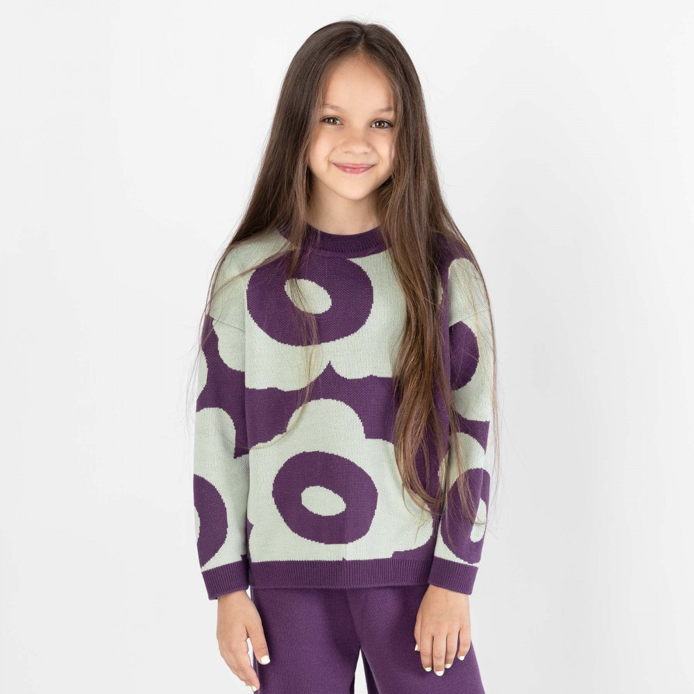 Джемпер для девочек | Вязанка дети | Bossa Nova