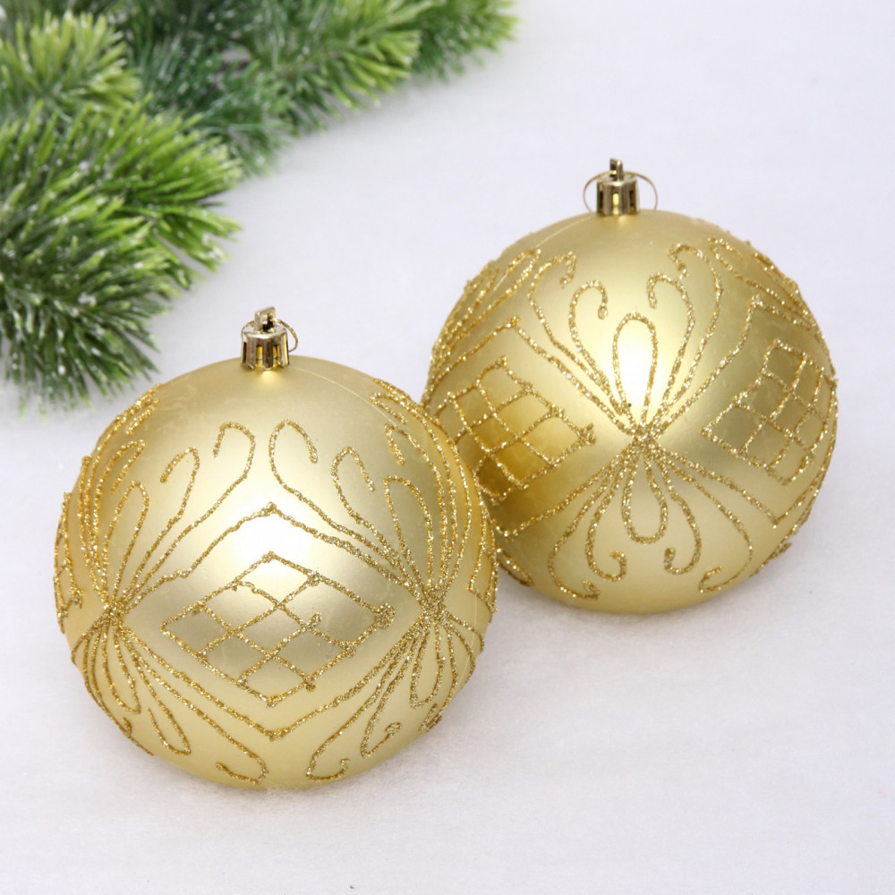 Набор шаров новогодних «Загадочная мечта» | Серпантин