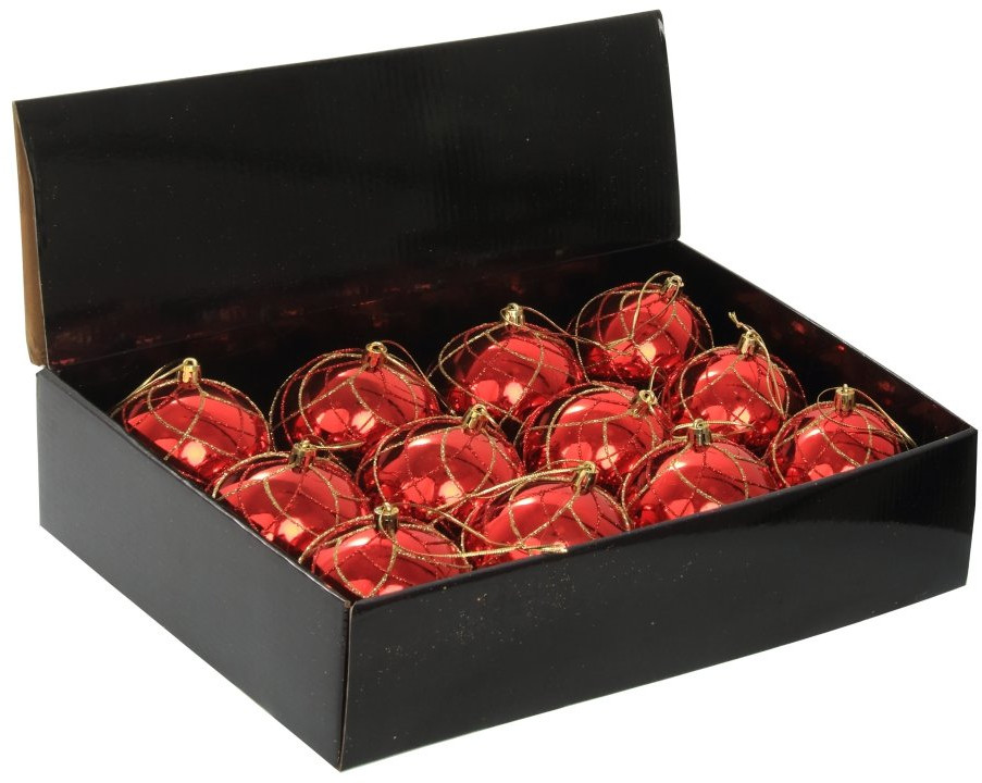 Набор игрушек ёлочных «Алмазная сетка» | Новогодний декор «Королевский подарок» | Remeco club