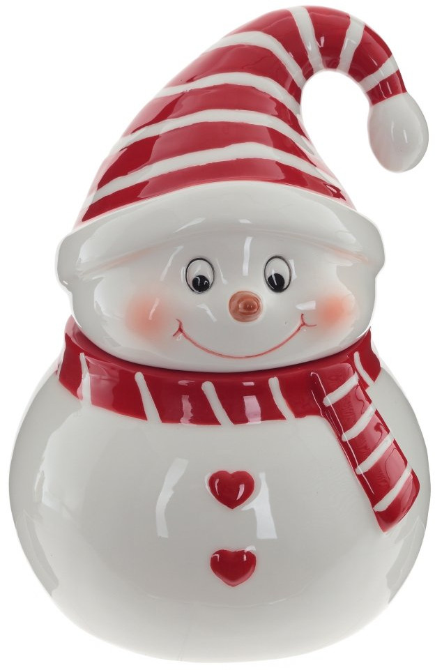 Емкость для сыпучих продуктов «Снеговик» | Новогодний декор «Сказочная пора» | Remeco club