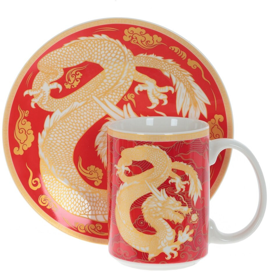 Кружка с тарелкой | Remeco club