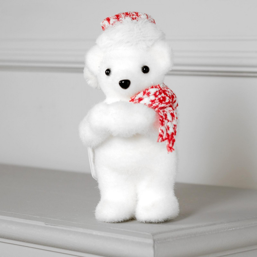 Фигура светодиодная «Мишка в шапке» | Luazon Lighting