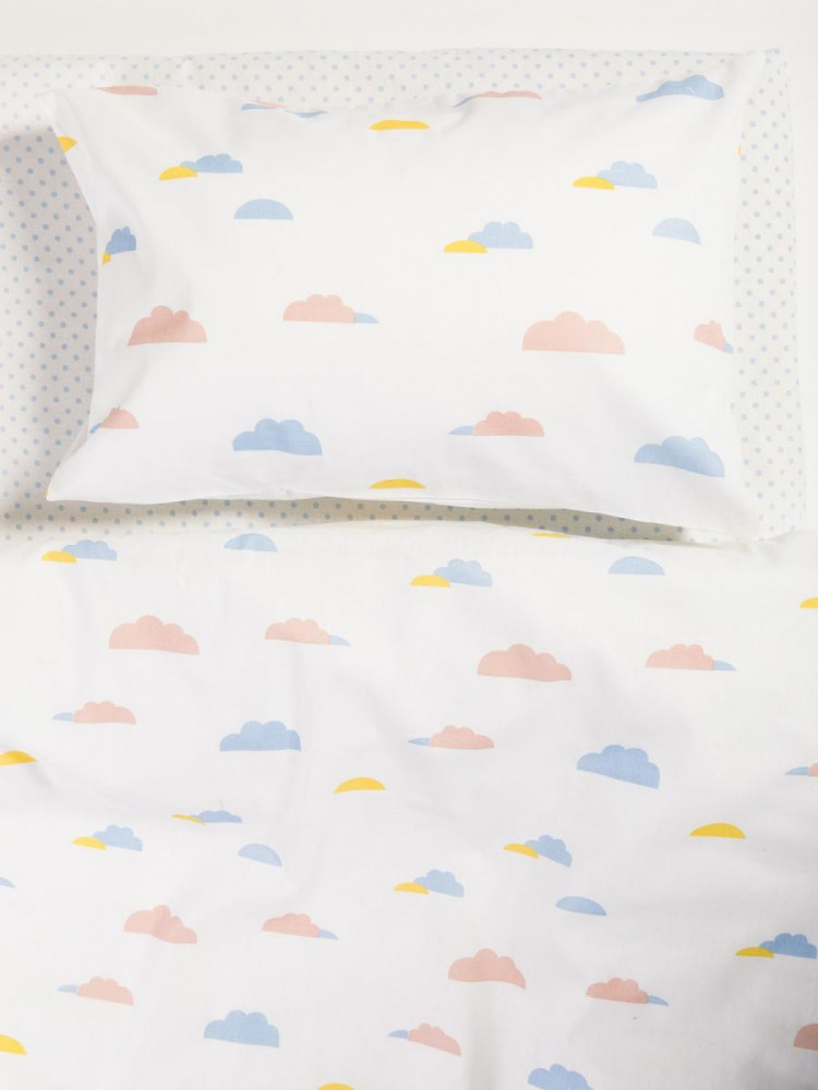 Комплект постельного белья «Облачка» | Ночь нежна