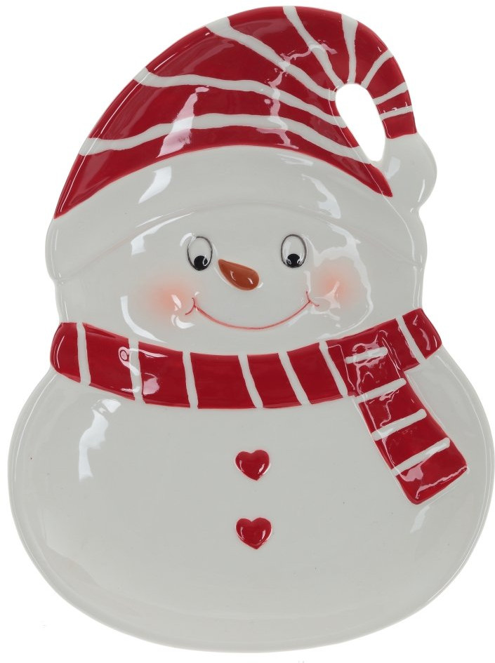 Тарелка «Снеговик» | Снеговик | Remeco club
