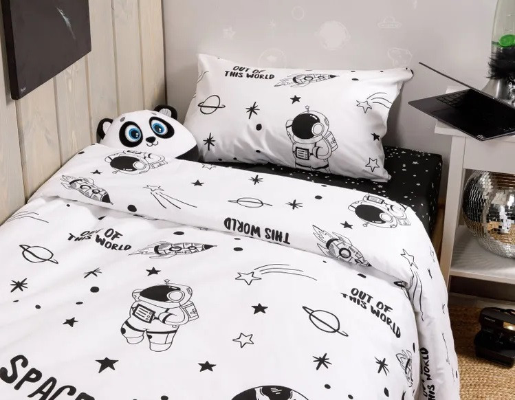 Комплект постельного белья «Космонавты» | Wake me Wake