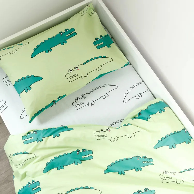 Комплект постельного белья «Крокодилы» | Wake me Wake