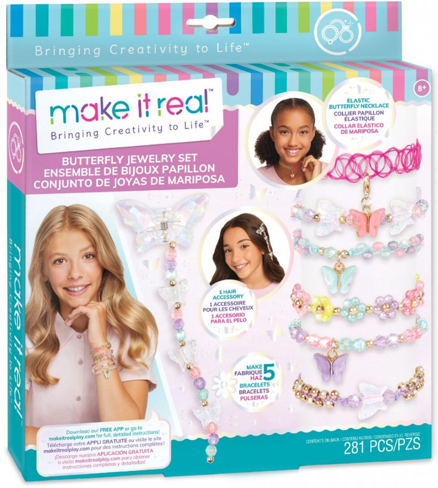 Набор для изготовления украшений «Butterfly Jewelry set» | Make it real