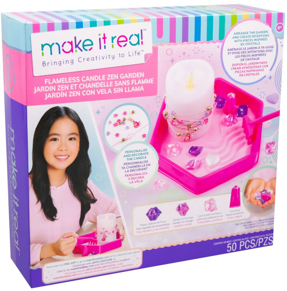 Набор для создания браслетов «Flameless Candle Zen Garden» | Make it real