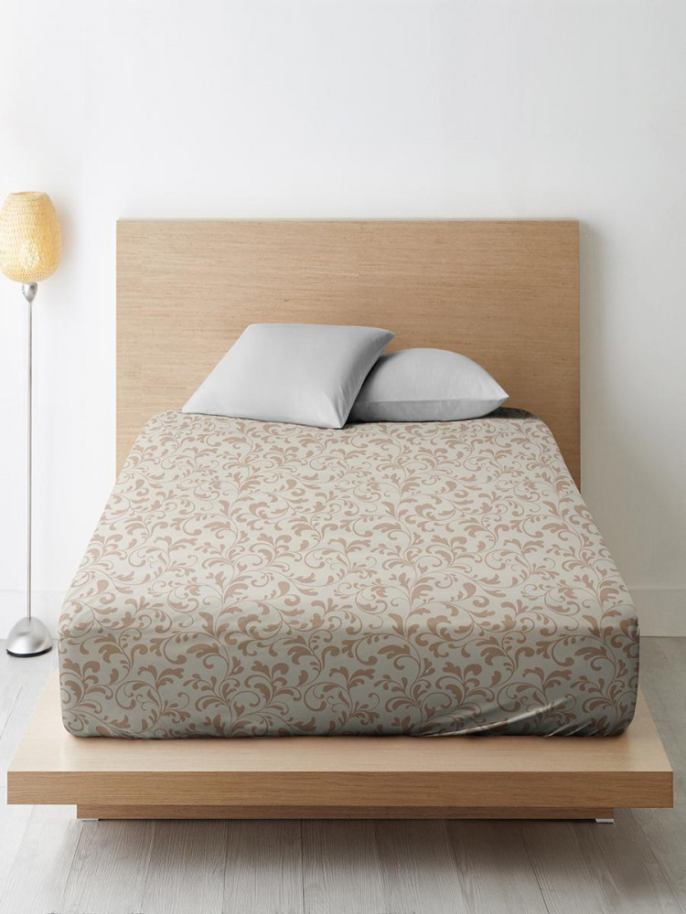 Простыня на резинке «Гжель» | Ночь нежна