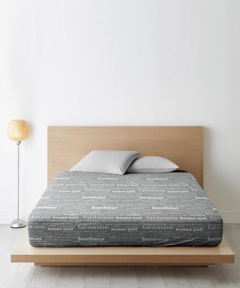 Простыня на резинке «Письма» | Ночь нежна