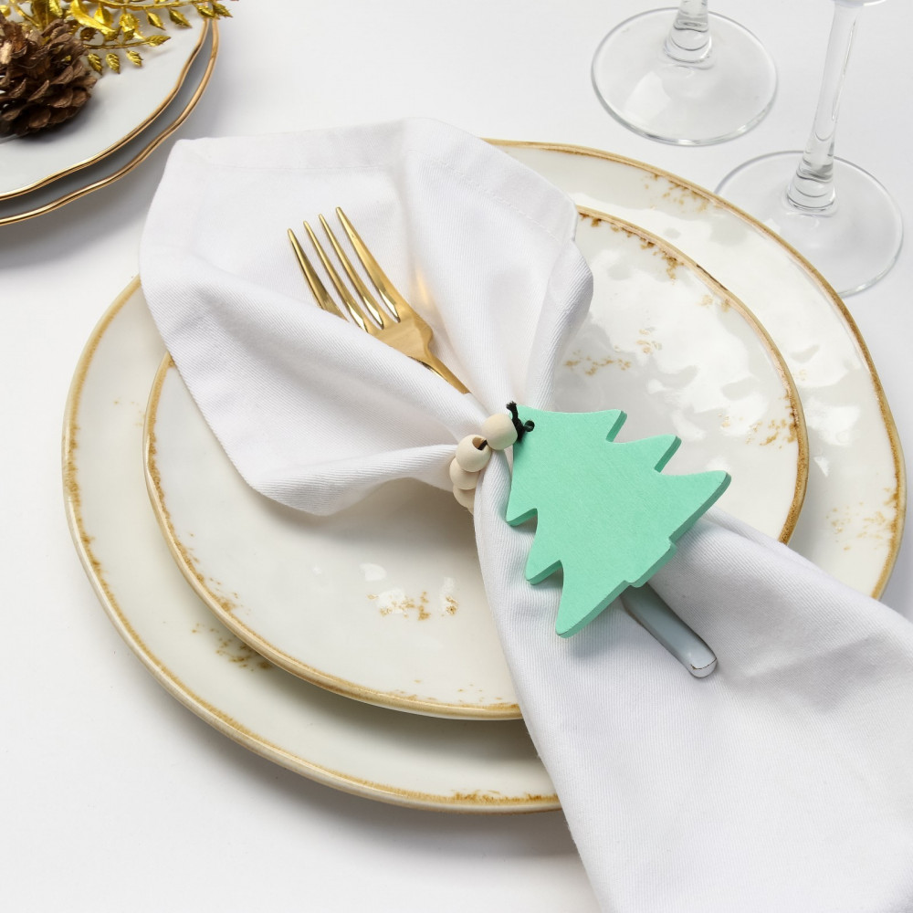 Набор колец для салфеток «Елочка» | Доляна