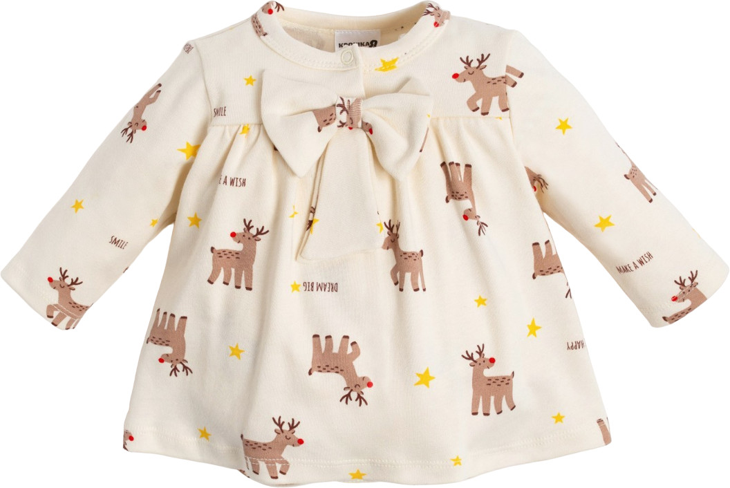 Платье-боди для девочек | Merry Xmas | Крошка Я