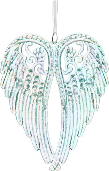 Подвеска на ёлку «Крылья ангела» | Серпантин