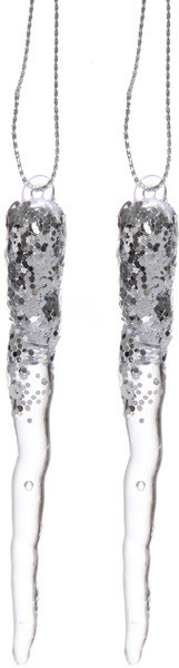 Набор подвесных украшений «Морозная сосулька» | Серпантин