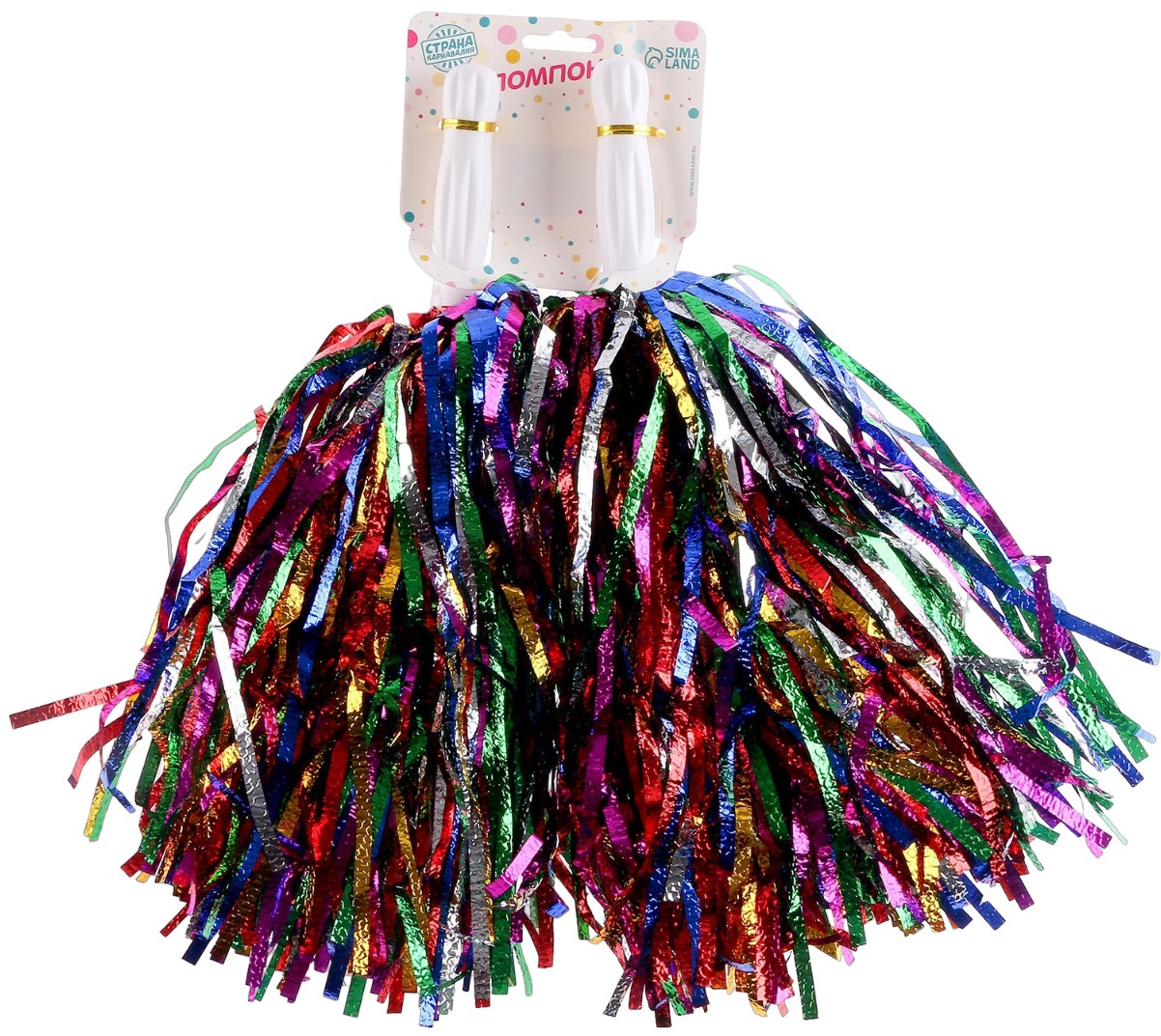 Набор помпонов гофрированных | Страна Карнавалия
