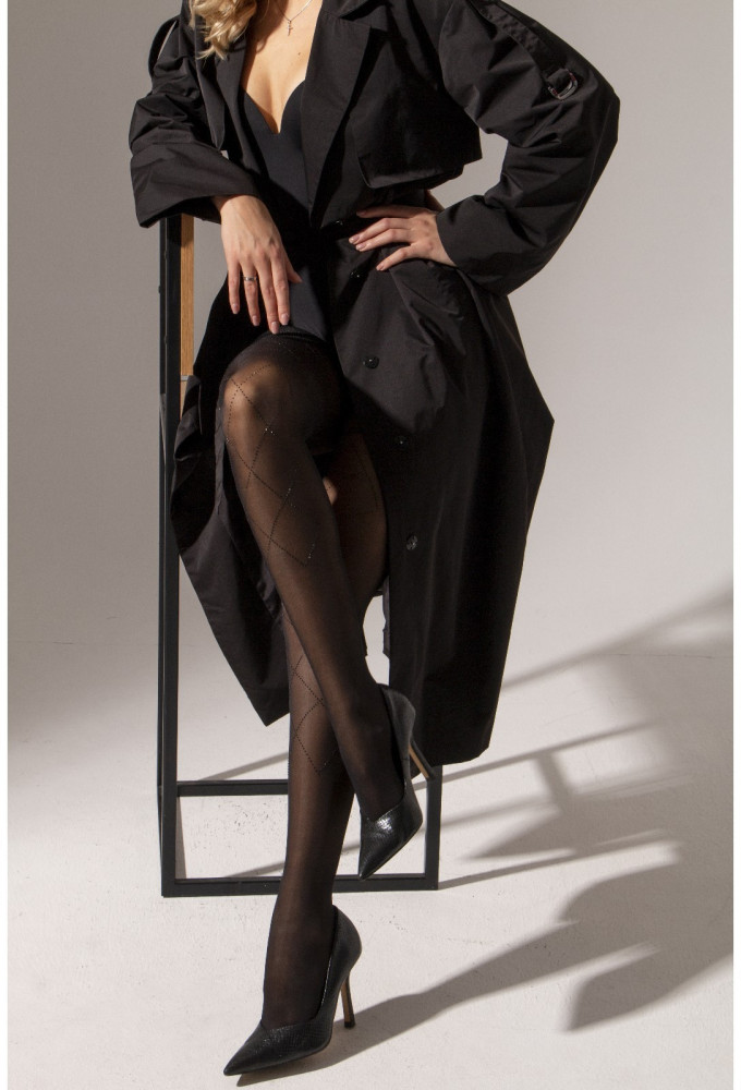 Колготки женские карнавальные «Стразы» | Страна Карнавалия