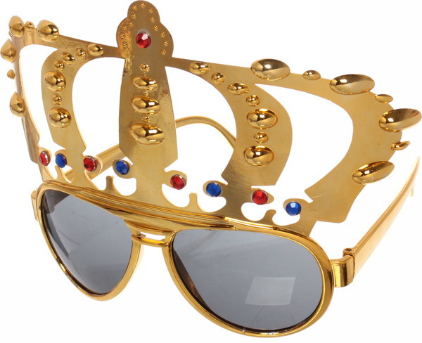 Очки карнавальные «Королевский вечер» | Серпантин