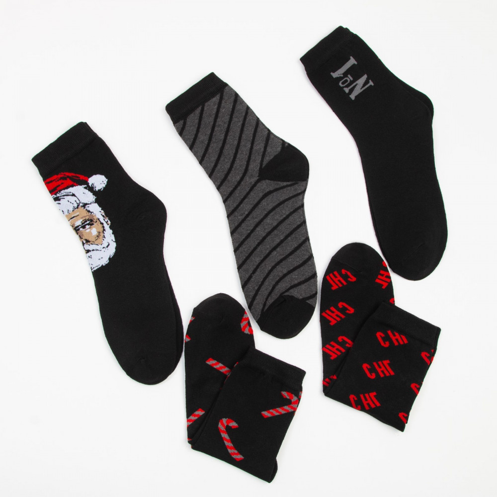Набор носков мужских новогодних «Мужчина №1» | Новогодние наборы носков | KAFTAN