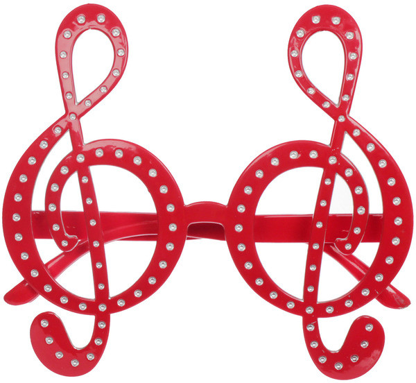 Очки карнавальные «Мелодия» | Серпантин