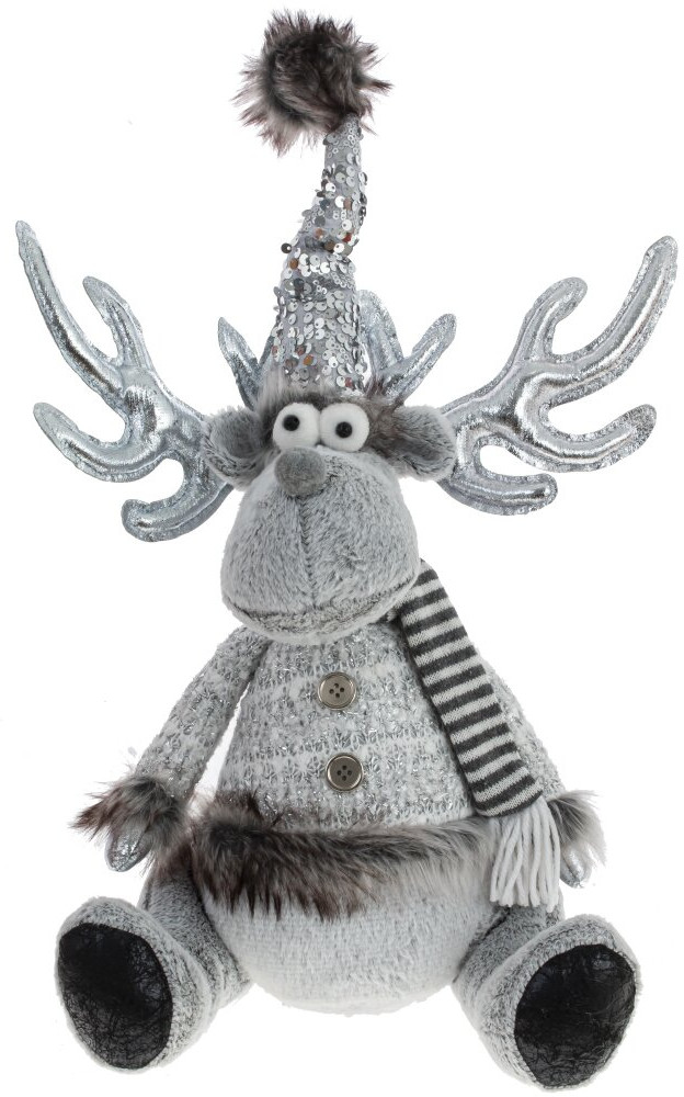 Игрушка набивная «Олень» | Новогодний декор «Морозная свежесть» | Remeco club