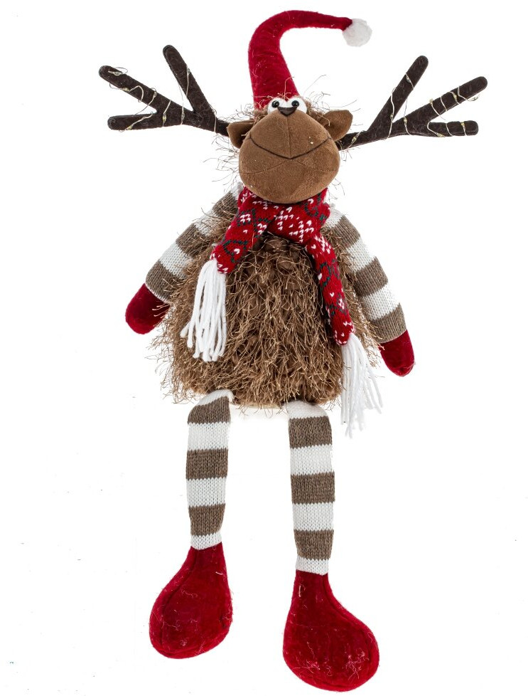 Игрушка набивная с подсветкой «Олень» | Новогодний декор «Сказочная пора» | Remeco club