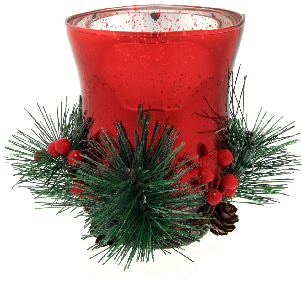 Подсвечник «Ваза» | Новогодний декор «Рождество» | Remeco club