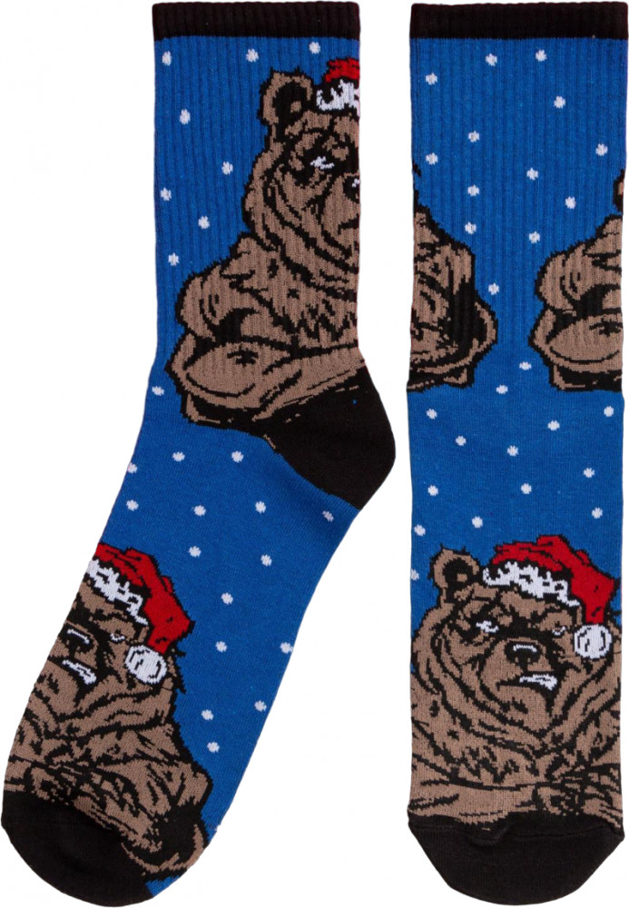 Носки мужские «Медведь» | Мужские новогодние носки | KAFTAN