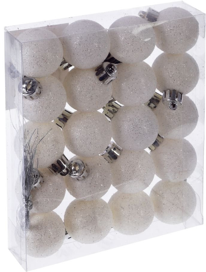 Набор игрушек ёлочных «Снежок белоснежный» | Remeco club