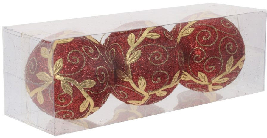 Набор игрушек ёлочных «Шар» | Новогодний декор «Рождество» | Remeco club