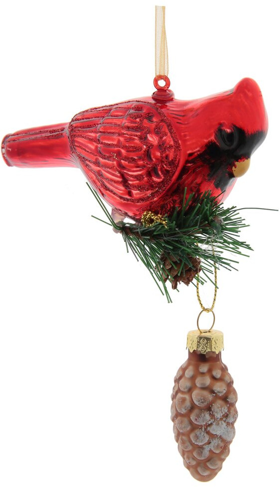 Украшение новогоднее «Птичка» | Новогодний декор «Рождество» | Remeco club