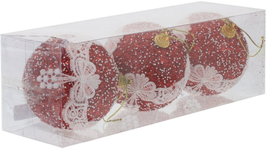 Набор игрушек ёлочных «Шар» | Новогодний декор «Сказочная пора» | Remeco club