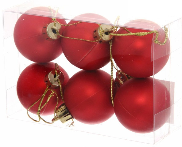 Набор шаров ёлочных «Матовый» | Серпантин