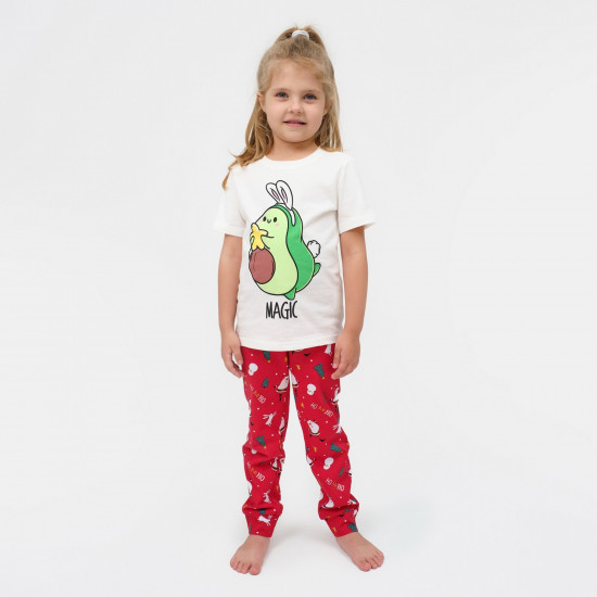 Пижама для девочек «Авакадо»