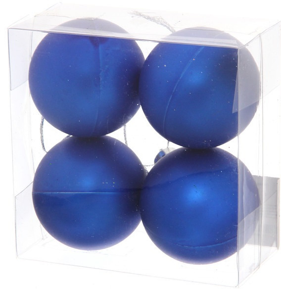 Набор шаров ёлочных «Матовый» | Серпантин