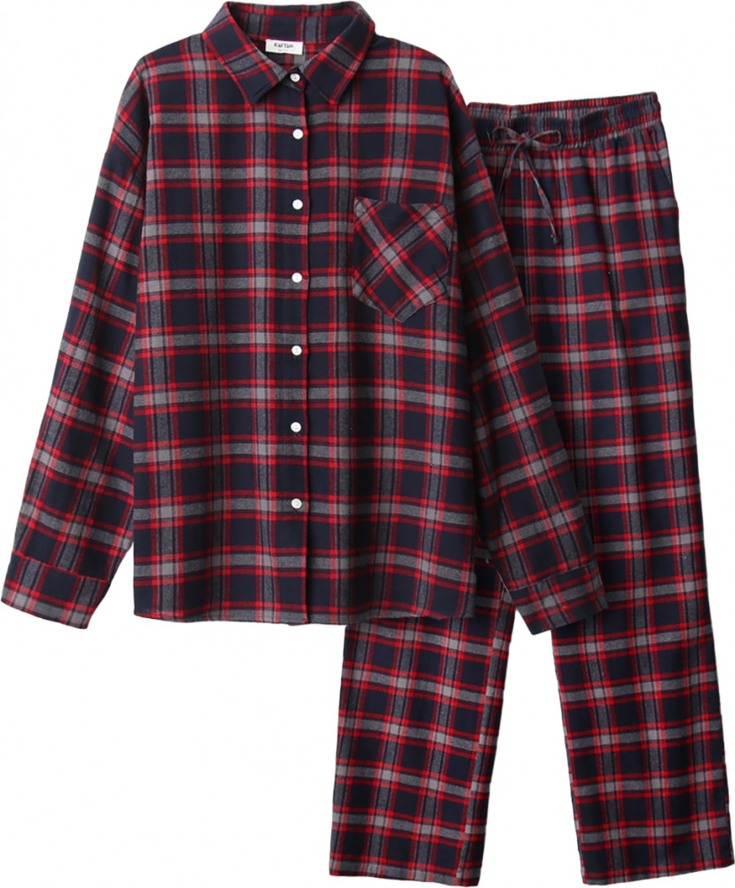 Пижама женская | Фланелевые пижамы | KAFTAN