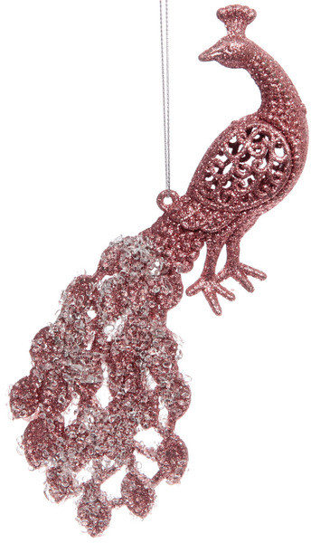 Подвеска на ёлку «Сказочный павлин» | Серпантин