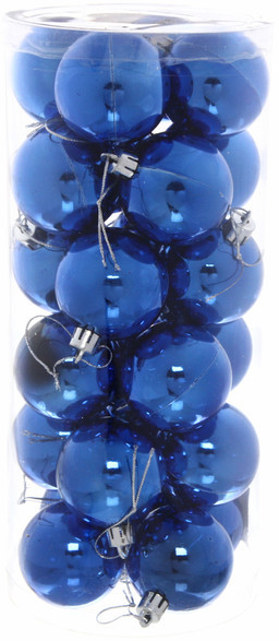 Набор шаров ёлочных «Глянец» | Серпантин