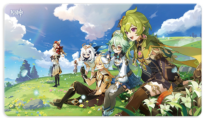 Коврик для мышки «Windblume’s Breath» | Genshin Impact