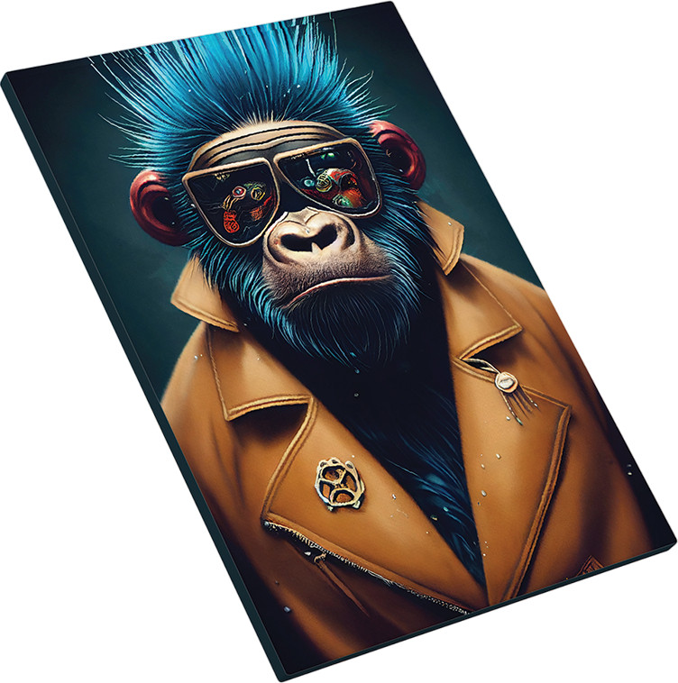 Картина «Обезьяна в пальто» | Обезьяны | Симфония