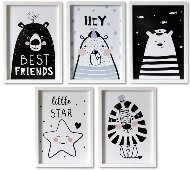 Набор постеров интерьерных «Лучшие друзья» | Симфония