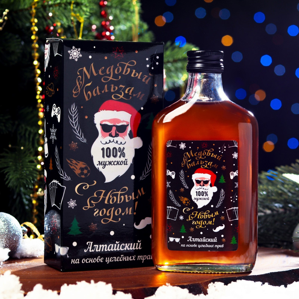 Бальзам медовый алтайский «Мужской» | Новый год | Vitamuno