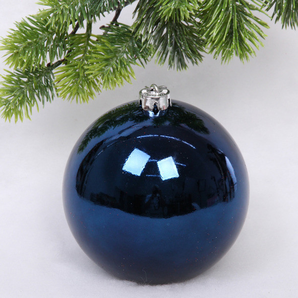 Шар ёлочный «Глянец» | Серпантин