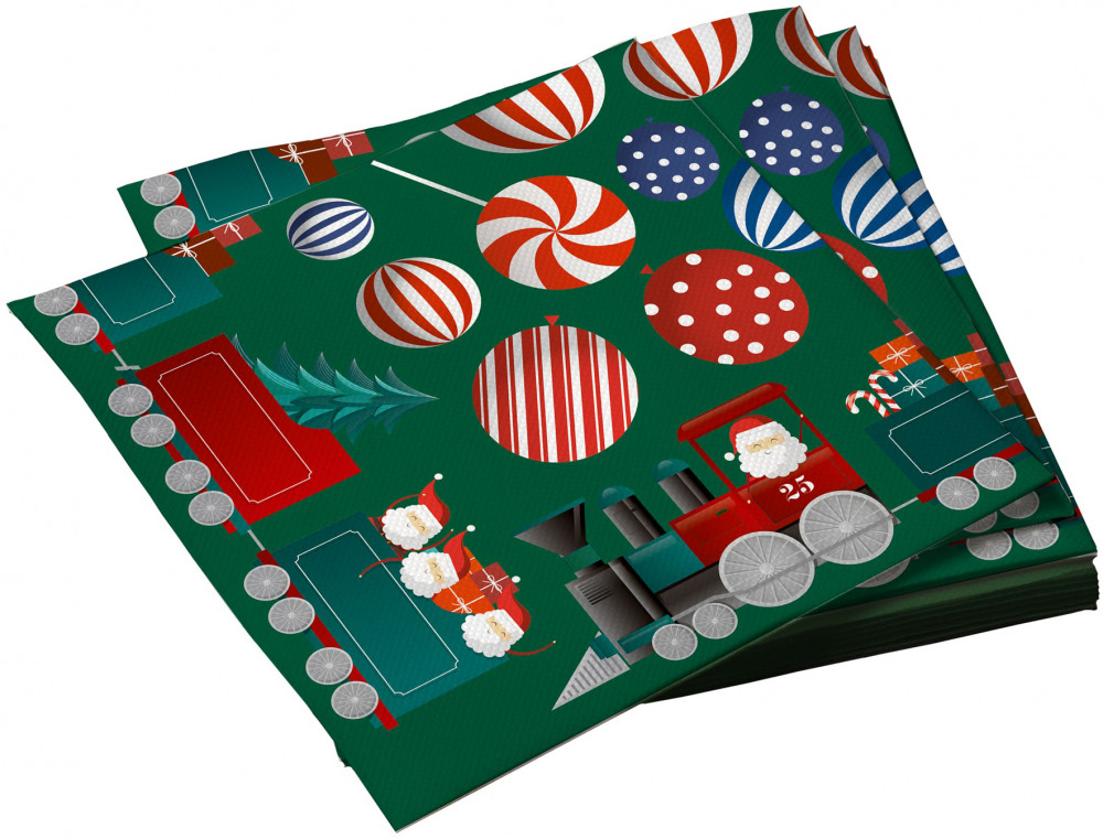 Набор салфеток бумажных «Рождественская сказка» | Рождественская сказка | ND Play