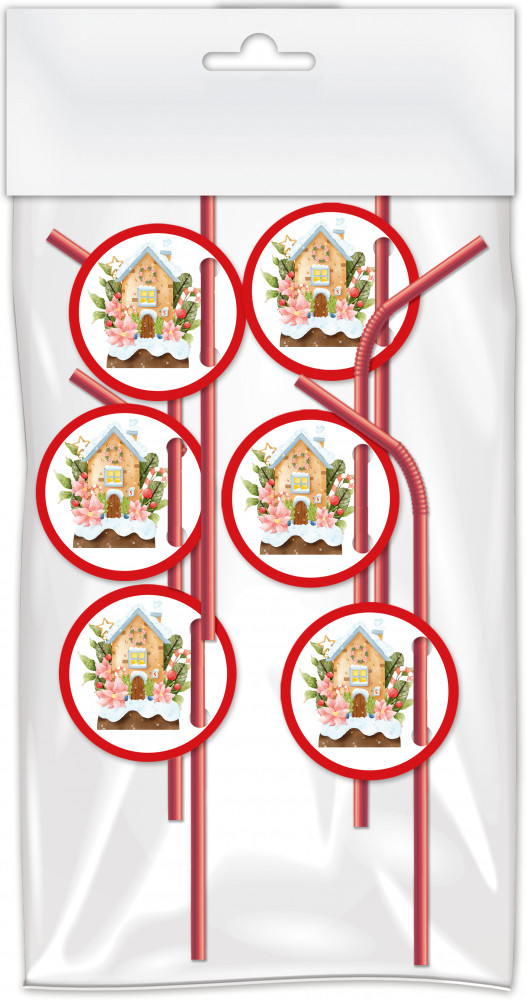 Набор трубочек «Пряничный домик» | Пряничный домик | ND Play
