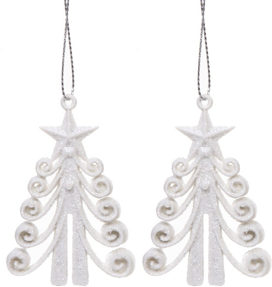 Набор подвесных украшений «Елочка кудрявая» | Серпантин